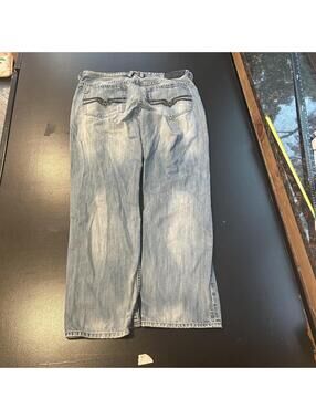 Buffalo David Bitton Light Wash Denim Jeans Size 36